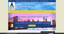 Desktop Screenshot of bridgefinancial.ie
